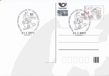 CDV - Ruční příležitostné poštovní razítko s ochoty ● - I. pololetí 2017